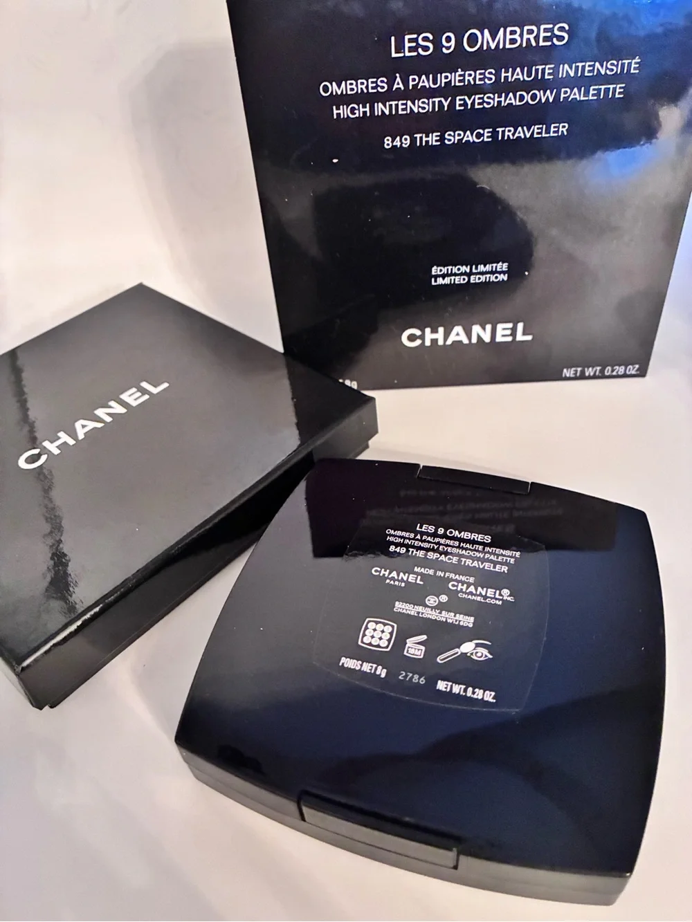Chanel eyeshadow palette the space traveler